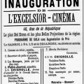L'Excelsior, Cinéma Théatre, 46 rue de la RépubliqueFilms sonores et parlants