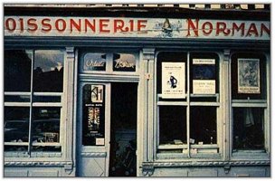Ancienne poissonnerie 1 rue du Puits  (Mme Baron vers 1960)