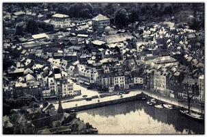 Vue aérienne-Vue vers la ville
